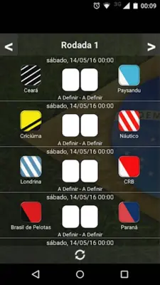 Brasileirão FAN B android App screenshot 2